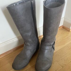 Nina gray girls boots